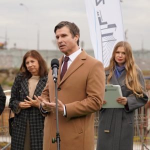 Laying of the Cornerstone on Bednarska Street. Credit: Mirosław Kaźmierczak/UW