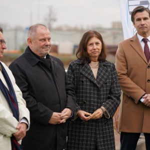 Laying of the Cornerstone on Bednarska Street. Credit: Mirosław Kaźmierczak/UW