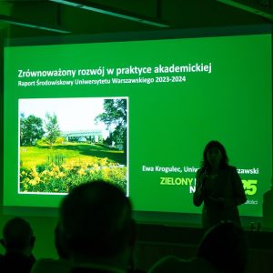 Green Day at the UW 2025. Credit: Mirosław Kaźmierczak/UW