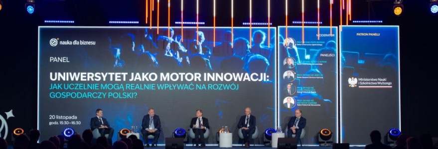 University of Warsaw at the 1st National Congress „Science for Business”. Credit: Mirosław Kaźmierczak/UW