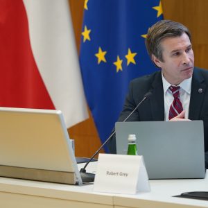 “Warsaw Dialogue for Democracy” conference. Credit: M. Kaźmierczak/UW