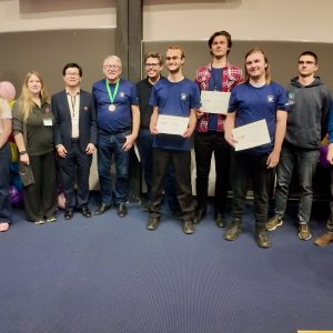 Team UW3 – bronze medallists of the 31st ICPC Central Europe Regional Contest. Source: WMIM UW
