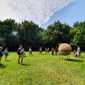 One of the events promoting knowledge about astronomy at the University of Warsaw Observatory in Ostrowik. Credit: Ewa Zegler-Poleska