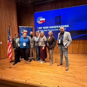 Representatives of the University of Warsaw participating in the Top 1000 Innovators of Poland in Silicon Valley programme. Source: UW