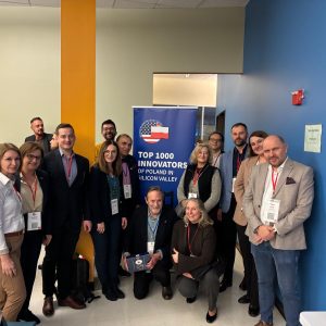 Representatives of the University of Warsaw participating in the Top 1000 Innovators of Poland in Silicon Valley programme. Source: UW