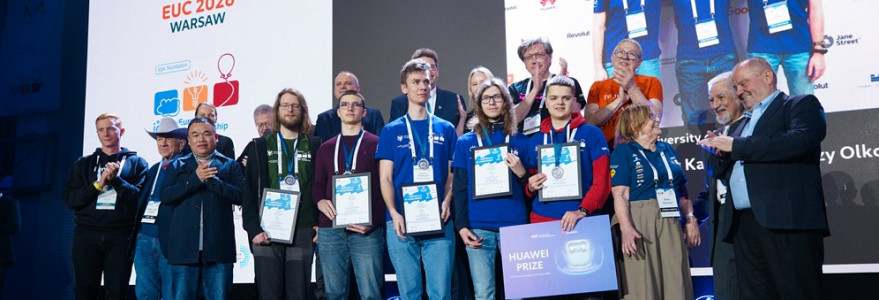 Success of the University of Warsaw team in programming. Credit: Mirosław Kaźmierczak/UW