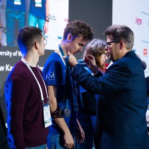 Success of the University of Warsaw team in programming. Credit: Mirosław Kaźmierczak/UW