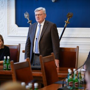 Joint meeting of UKN and UKU KRUP at the UW. Credit: Mirosław Kaźmierczak/UW