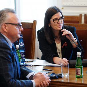 Joint meeting of UKN and UKU KRUP at the UW. Credit: Mirosław Kaźmierczak/UW