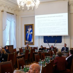 Joint meeting of UKN and UKU KRUP at the UW. Credit: Mirosław Kaźmierczak/UW