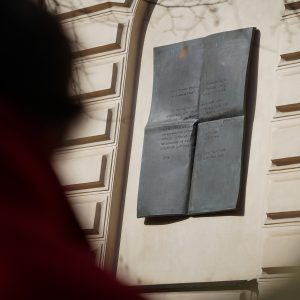 Commemoration of the 58th anniversary of the 1968 Polish political crisis at the UW. Credit: Mirosław Kaźmierczak/UW