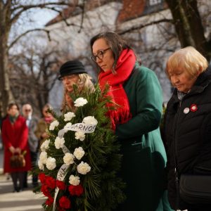Commemoration of the 58th anniversary of the 1968 Polish political crisis at the UW. Credit: Mirosław Kaźmierczak/UW