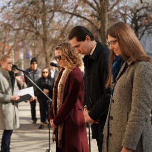 Commemoration of the 58th anniversary of the 1968 Polish political crisis at the UW. Credit: Mirosław Kaźmierczak/UW