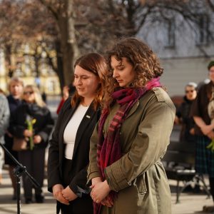 Commemoration of the 58th anniversary of the 1968 Polish political crisis at the UW. Credit: Mirosław Kaźmierczak/UW