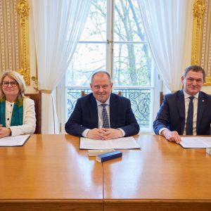 The University of Warsaw, Jagiellonian University and Adam Mickiewicz University in Poznań have signed a cooperation agreement aimed at developing doctoral programmes. Credit: Krystian Szczęsny/UW