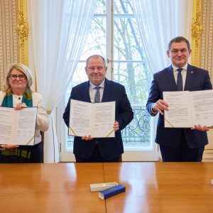 The University of Warsaw, Jagiellonian University and Adam Mickiewicz University in Poznań have signed a cooperation agreement aimed at developing doctoral programmes. Credit: Krystian Szczęsny/UW