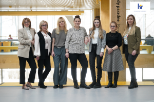 The team of the UW’s Human Resources Office. Credit: Mirosław Kaźmierczak/UW