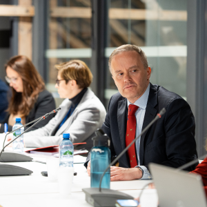 Meeting of the Standing Sub-Committee on Artificial Intelligence and Algorithmic Transparency. Credit: Mirosław Kaźmierczak/UW