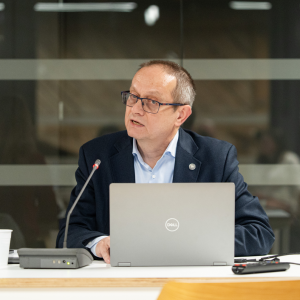 Meeting of the Standing Sub-Committee on Artificial Intelligence and Algorithmic Transparency. Credit: Mirosław Kaźmierczak/UW
