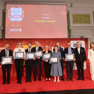 Gala at the University Ranking Perspektywy 2026. Source: UW