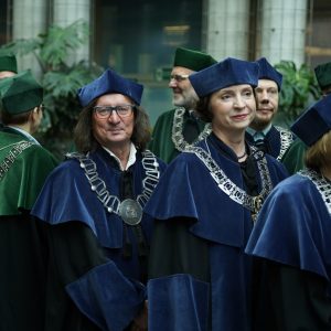 Doctoral degree conferment ceremonies at the UW. Credit: Mirosław Kaźmierczak/UW