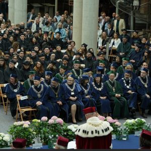 Doctoral degree conferment ceremonies at the UW. Credit: Mirosław Kaźmierczak/UW