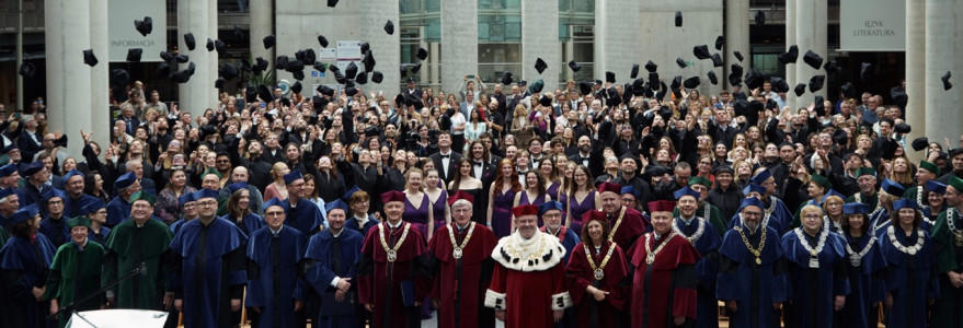 Doctoral degree conferment ceremonies at the UW. Credit: Mirosław Kaźmierczak/UW