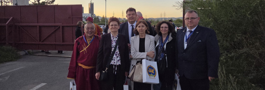 Visit by a delegation from the University of Warsaw to Mongolia. Source: UW