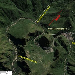 The research area where the roads were discovered. Compiled by Bartłomiej Ćmielewski