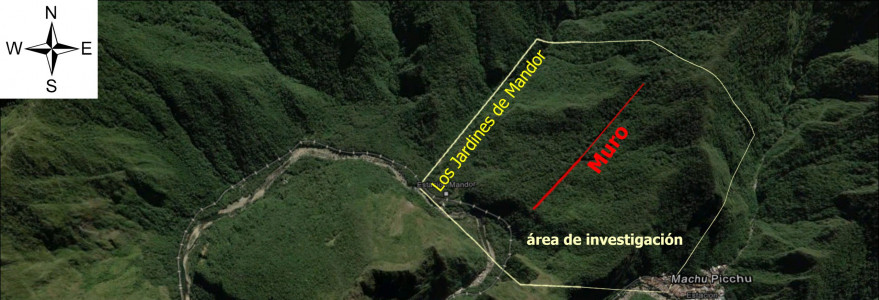 The research area where the roads were discovered. Compiled by Bartłomiej Ćmielewski