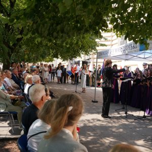 Commemorations marking the 82nd anniversary of the outbreak of the Warsaw Uprising. Credit: Mirosław Kaźmierczak/UW