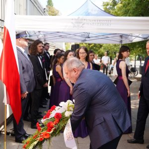 Commemorations marking the 82nd anniversary of the outbreak of the Warsaw Uprising. Credit: Mirosław Kaźmierczak/UW