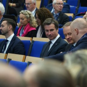 Conference on academic cooperation in the Weimar Triangle. Credit: Mirosław Kaźmierczak/UW