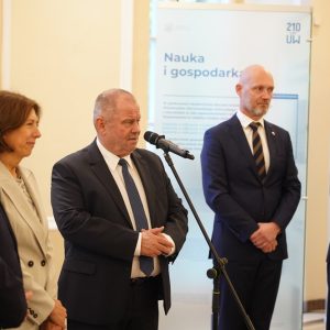 Opening of the exhibition “University of Warsaw: 210 Years of Development”. Photo: Mirosław Kaźmierczak/UW