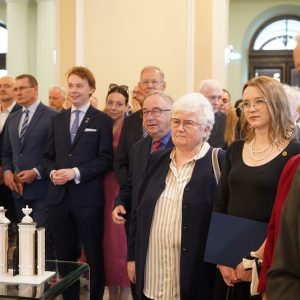 Opening of the exhibition “University of Warsaw: 210 Years of Development”. Photo: Mirosław Kaźmierczak/UW
