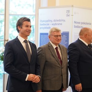 Opening of the exhibition “University of Warsaw: 210 Years of Development”. Photo: Mirosław Kaźmierczak/UW