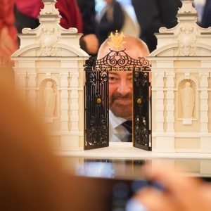 Opening of the exhibition “University of Warsaw: 210 Years of Development”. Photo: Mirosław Kaźmierczak/UW