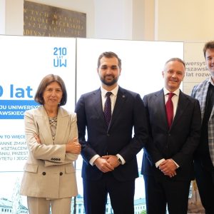 Opening of the exhibition “University of Warsaw: 210 Years of Development”. Photo: Mirosław Kaźmierczak/UW