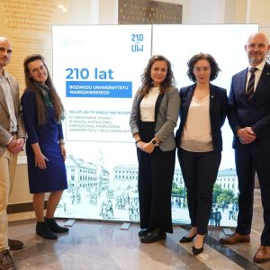 Opening of the exhibition “University of Warsaw: 210 Years of Development”. Photo: Mirosław Kaźmierczak/UW
